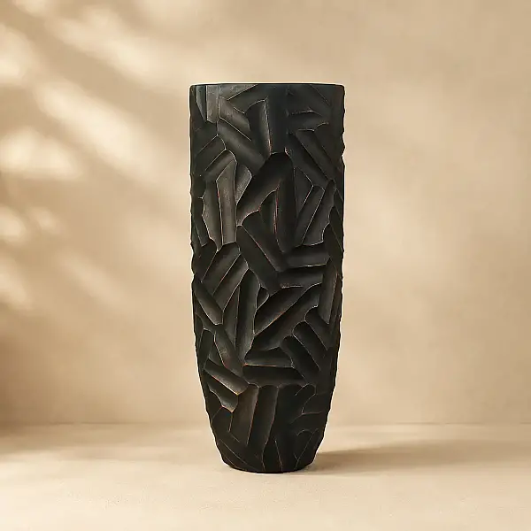 Modern Saksı Eskitme Bakır (AK.BKT0125) - 8