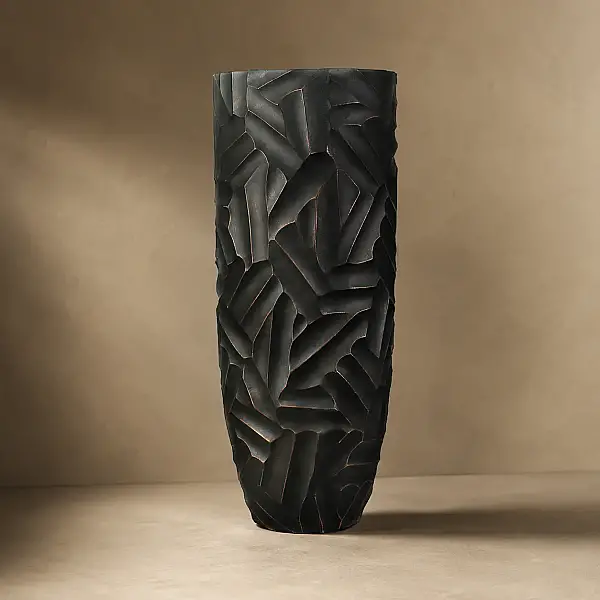 Modern Saksı Eskitme Bakır (AK.BKT0125) - 9
