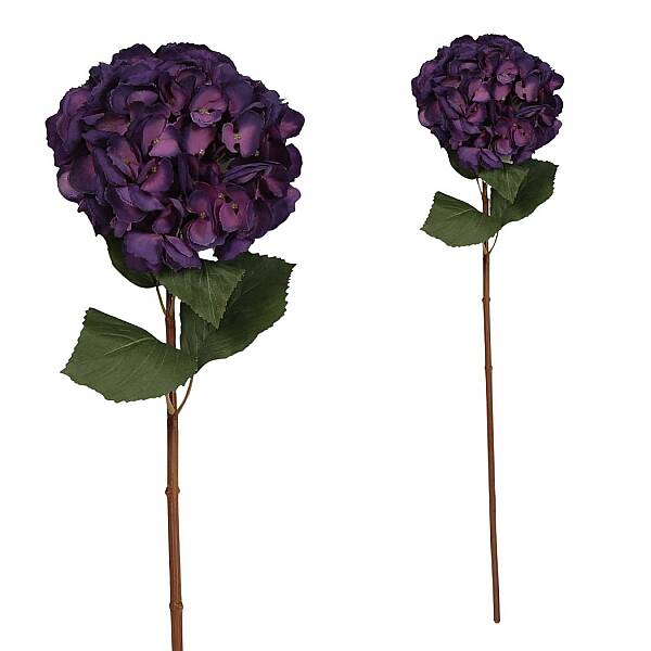 Mor Ortanca Yapay Çicek 20*83*15 cm (AK.JZ0027) - 1