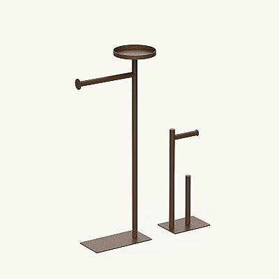 Moss 2'li Metal Banyo Standı - Kahverengi - Artepera
