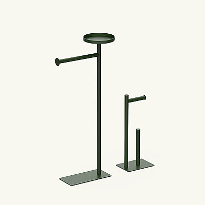 Moss 2'li Metal Banyo Standı - Koyu Yeşil - Artepera (1)