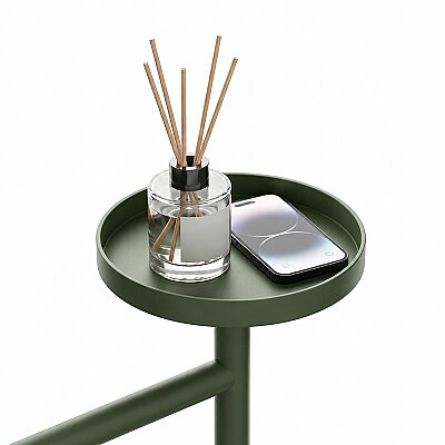 Moss 2'li Metal Banyo Standı - Koyu Yeşil - 4