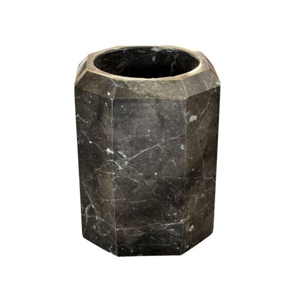 Nicol Octavia Tezgah Üstü Diş Fırçalığı Mermer/Moka (A.1NCL.2292038) - 1