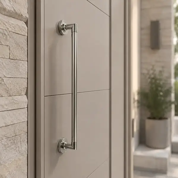 Nobel Aldiva Çekme Kol 50 cm Nikel Saten (30535) - 2