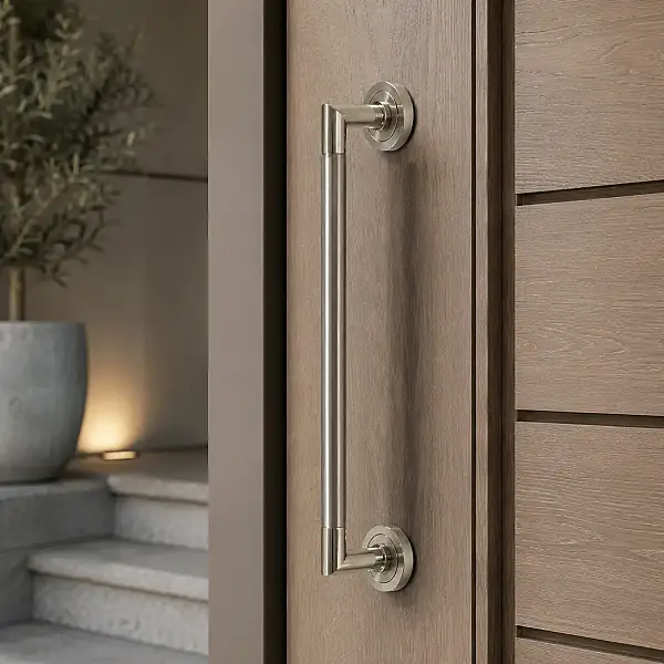 Nobel Aldiva Çekme Kol 50 cm Nikel Saten (30535) - 1