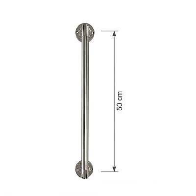 Nobel Aldiva Çekme Kol 50 cm Nikel Saten (30535) - 4