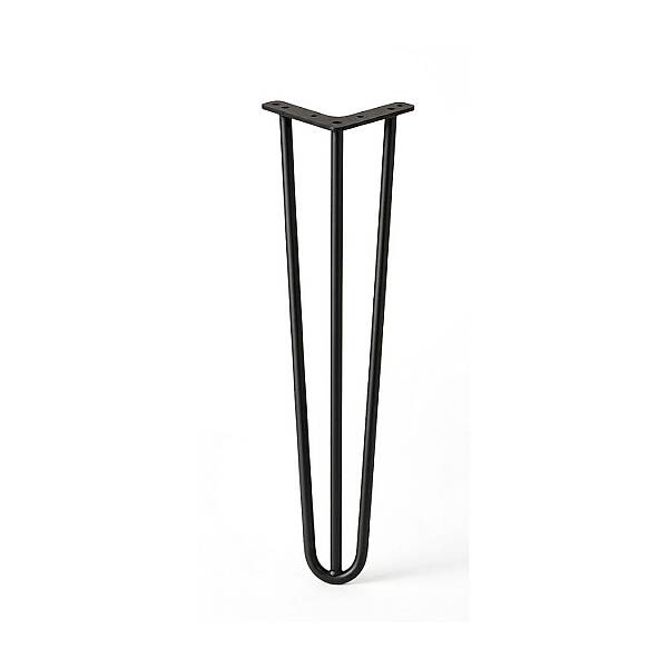 Nobel Üçgen Masa Ayağı Siyah 74cm Ayak (1278-74-02) - 2