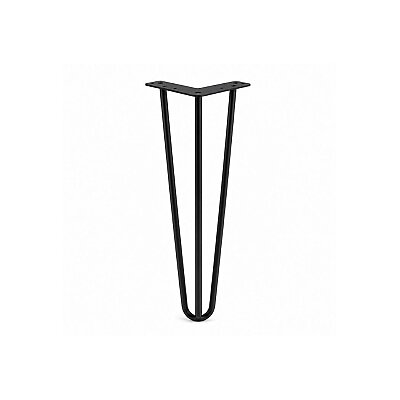 Nobel Üçgen Sehpa Ayağı Siyah 40cm Ayak (1278-40-02) - Nobel (1)