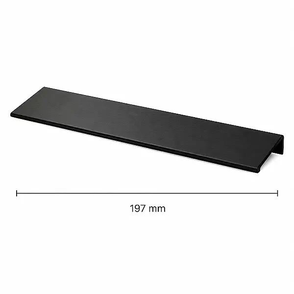Nobel Yaris Siyah Entegre Kulp 197mm (2545-197-02) - 3
