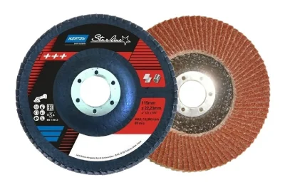 Norton 115x22,23 80Kum Alüminyum Oksit Flap Disk P80 STARLINE (78072709195) - 2