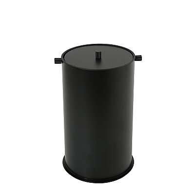 Vitale Banyo Nova Çöp Kovası 5 Litre Mat Siyah (KBW-908MB) - Vitale Banyo