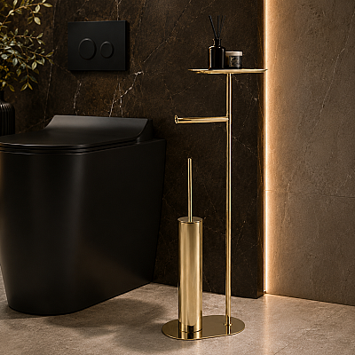 Vitale Banyo Nova Hareketli Wc Set Yuvarlak Bakır (KBW-836-1RS) - 3