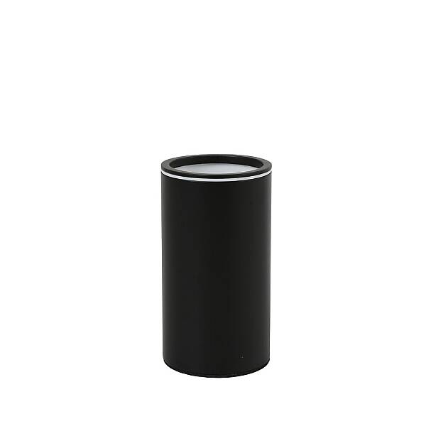 Vitale Banyo Nova Tezgah Üstü Yuvarlak Diş Fırçalık Mat Siyah (KBW-632MB) - 1