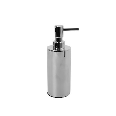 Vitale Banyo Nova Tezgah Üstü Yuvarlak Sıvı Sabunluk Krom (KBW-633CR) - Vitale Banyo