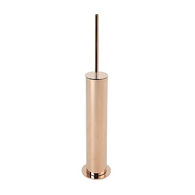 Vitale Banyo Nova Yuvarlak Tuvalet Fırçası Bakır (KBW-8857RS) - Vitale Banyo