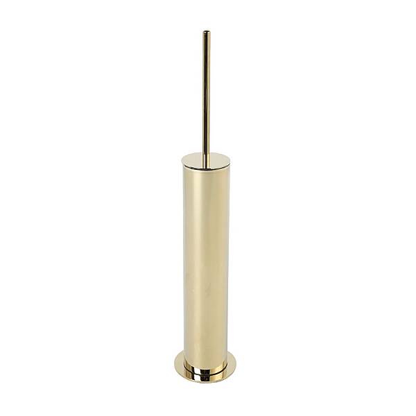 Vitale Banyo Nova Yuvarlak Tuvalet Fırçası Parlak Altın (KBW-8857GL) - 1