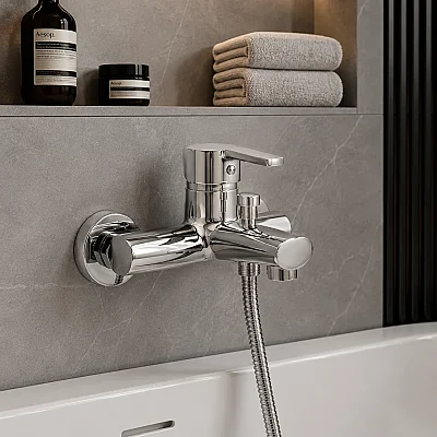 Nsa Tuana Banyo Bataryası Krom (A080) - 1