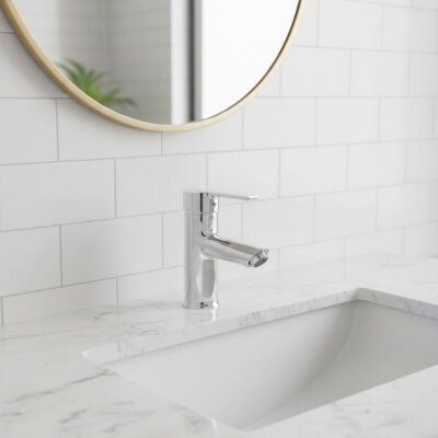 Nsa Tuana Kartal Lavabo Bataryası Krom (A083) - Nsa