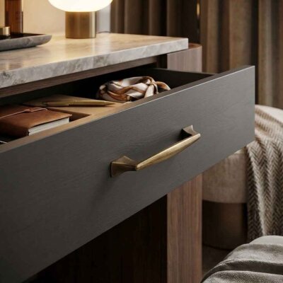 Özen Mobilya Kulbu Antik Renk 128mm Kulp (Ö548-128-94) - Özen