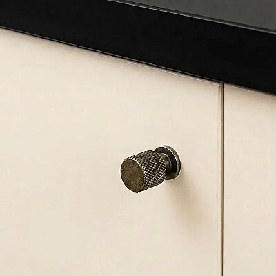 Özen 9130 Modeli Düğme Kulp Antik Sarı (Ö9130-D-94) - Özen