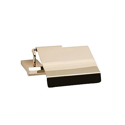 System Banyo Octagon Kapaklı Tuvalet Kağıtlığı Gold Renk 52x137x152 mm (BA1026 023 GL) - System Banyo