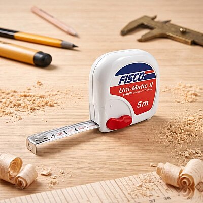 Fisco Çelik Metre Um5 (5 Metre) - Fisco
