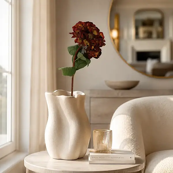 Ortance Brown Yapay Çiçek 20*83*15 cm (AK.JZ0012) - 5