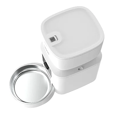 Otomatik Kedi Mama Kabı (Kameralı) | Çelik Kaseli, Sesli, Wifi, Mobil Kontrol, Akıllı Mama Kabı (X8604) - 3