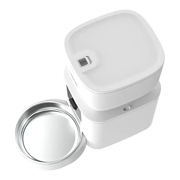 Otomatik Kedi Mama Kabı (Kameralı) | Çelik Kaseli, Sesli, Wifi, Mobil Kontrol, Akıllı Mama Kabı (X8604) - 3