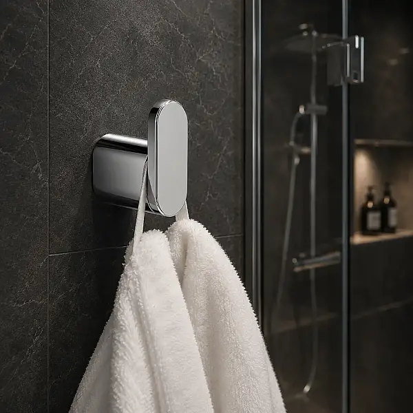 System Ovalin Askılık Krom Renk 67x63x25 mm (BA1025 001 CR) - 1
