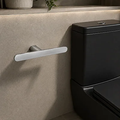 System Banyo Ovalin İkili Tuvalet Kağıtlığı Krom Renk 87x137x159 mm (BA1025 013 CR) - System Banyo (1)