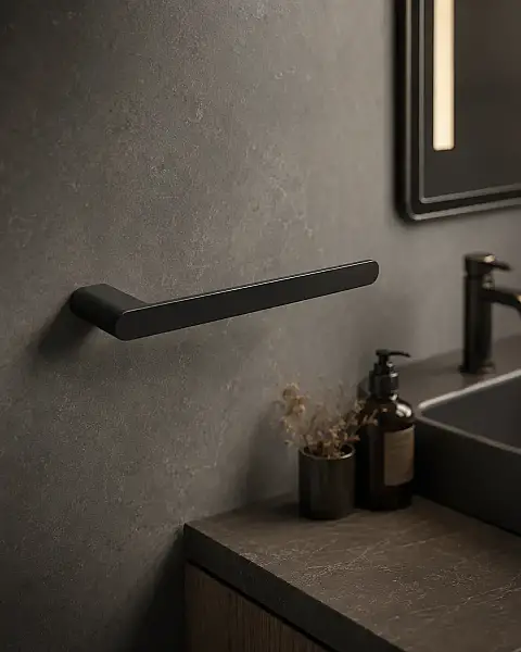 System Ovalin Kağıt Havluluk Siyah Renk 25X63X293 Mm (BA1025 003 AL6) - 1