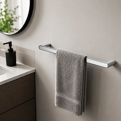 System Banyo Ovalin Uzun Havluluk Krom (BA1025 014 CR) - 1