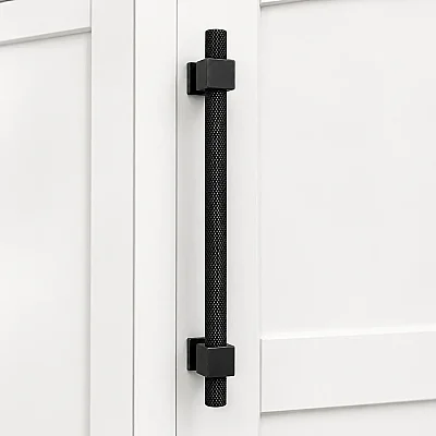 Özen 130 Modeli Çekme Dolap Kulbu Siyah 128mm (Ö130-128-02) - 1