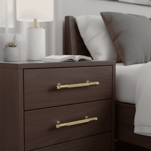 Özen 158 Modeli Çekme Dolap Kulbu Altın Rengi 128mm (Ö158-128-22) - 1