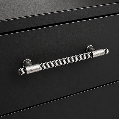 Özen 159 Modeli Çekmece Kulbu 160mm Antik Gümüş Renk Kulp (Ö159-160-20) - 1