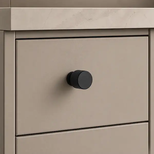 Özen 9131 Modeli Düğme Kulp Siyah (Ö9131-D-02) - 1