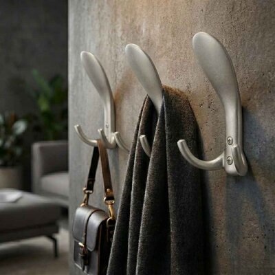 Özen 992 Model Askı Inox Renk Portmanto Askısı (Ö992-53) - Özen