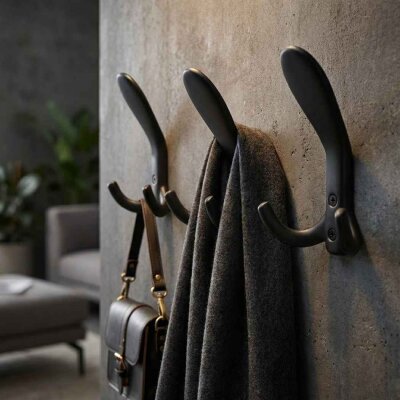 Özen 992 Model Askı Siyah Renk Portmanto Askısı (Ö992-02) - Özen