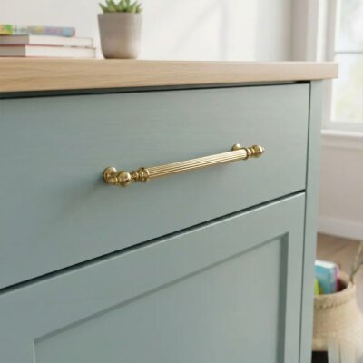 Özen Mobilya Kulbu Altın Renk 224mm Kulp (Ö147-224-22) - Özen