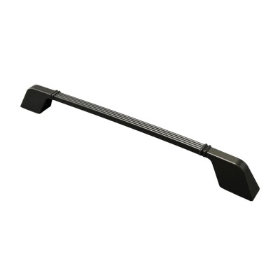 Özer Lort Çizgili Mobilya Kulbu Siyah Renk 192mm Kulp (B-3021-192-02) - 1