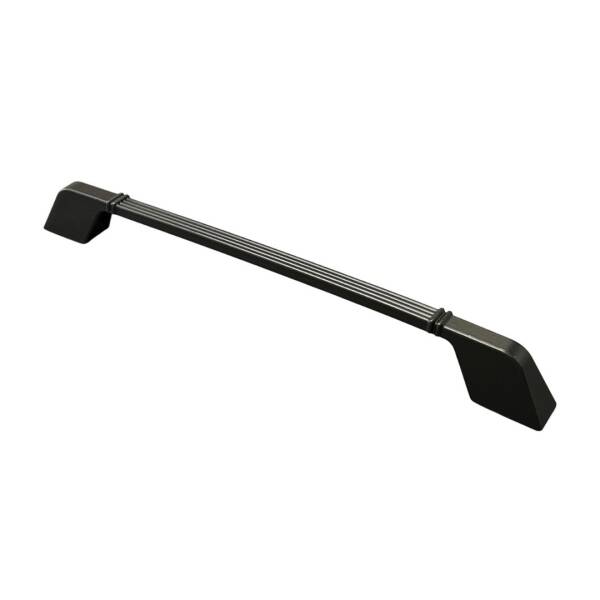 Özer Lort Çizgili Mobilya Kulbu Siyah Renk 192mm Kulp (B-3021-192-02) - 1