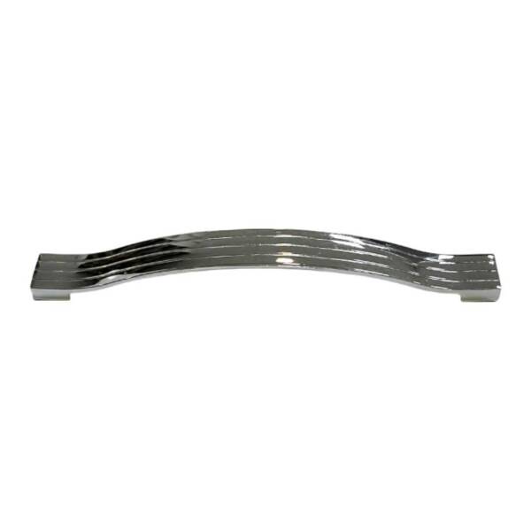 Özer Akasya Çizgili Dolap Kulbu 224mm Krom Kulp (B-26-224-18/1) - 1