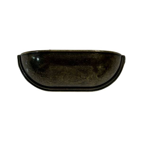 Özer Yuvarlak Mobilya Kulbu Antik Sarı 64mm Tas Kulp (B-5002-64-94) - 1