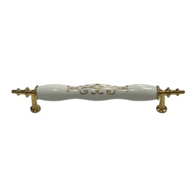 Özer Zirve Mobilya Kulbu Atlın Renk 128mm Kulp (B-3027-128-22) - 1