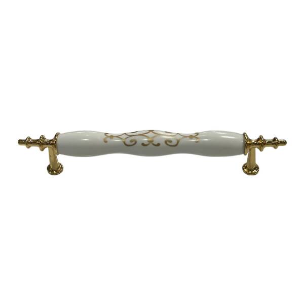 Özer Zirve Mobilya Kulbu Atlın Renk 128mm Kulp (B-3027-128-22) - 1