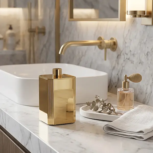 System Banyo Pamukluk Gold Renk 121x70x70 mm (BA2011 024 GL) - 1