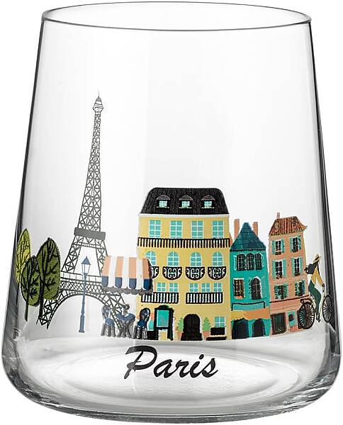 Paris City İkili Su Bardağı Seti - 2
