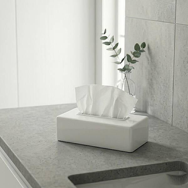Peçetelik Beyaz Renk 71 x 140 x 264 mm (BA2035 029 R1) - 1