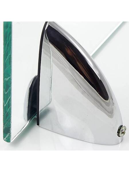 Ayder Pelikan Cam Raf Tutucu Cam Etajer Tutucu Krom (A1825) - 5